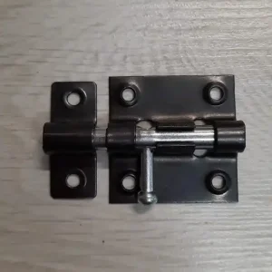 Chiavistello per porta in Acciaio Zincato colore marrone scuro 6 354 Favoriet